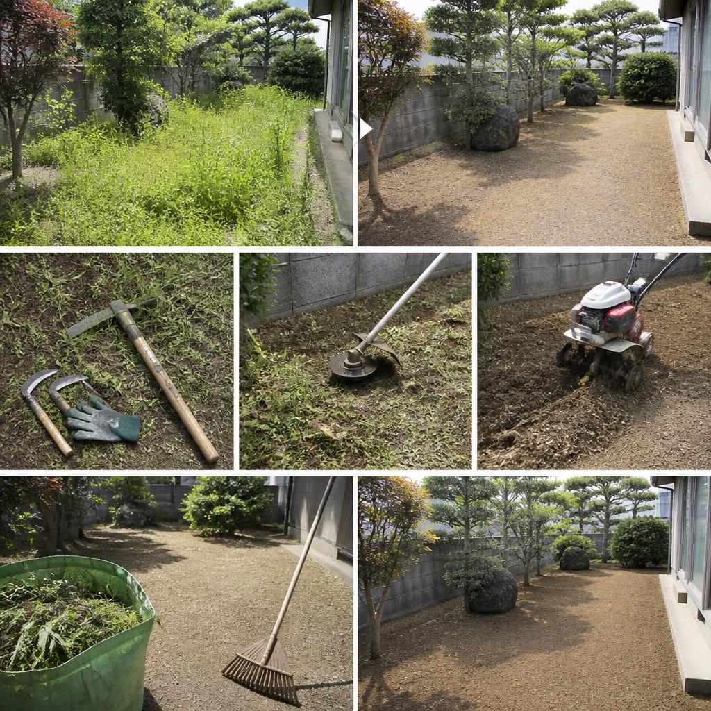 当社の草刈りサービス