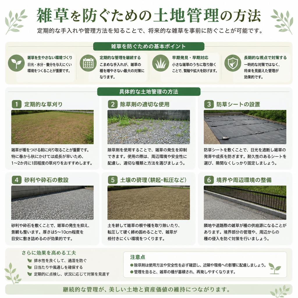 おすすめの土地管理法