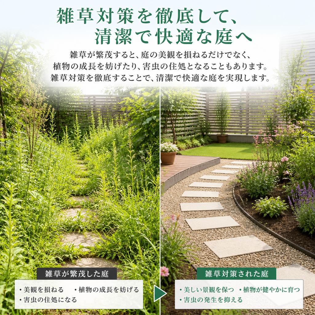 雑草対策の重要性