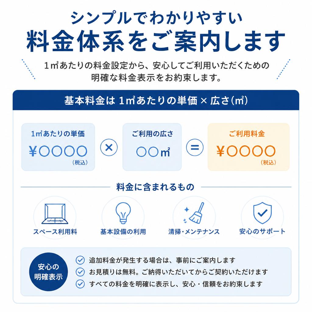 料金体系について