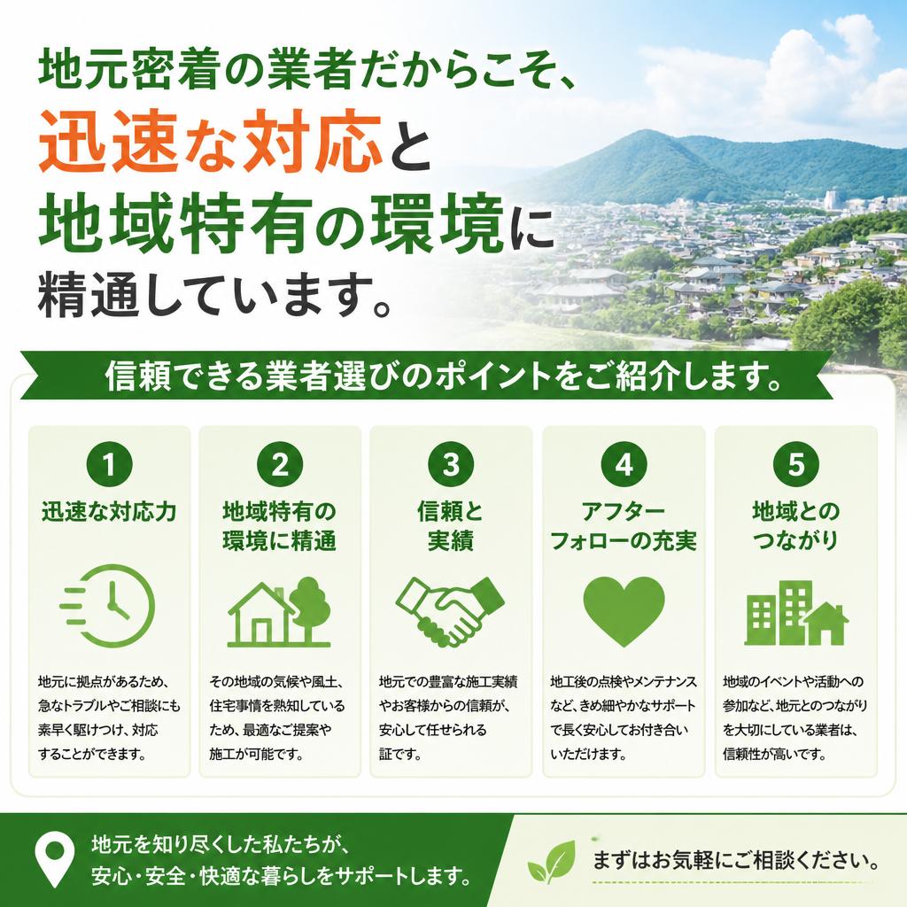 2. なぜ大野城市の草むしり業者を選ぶべきか