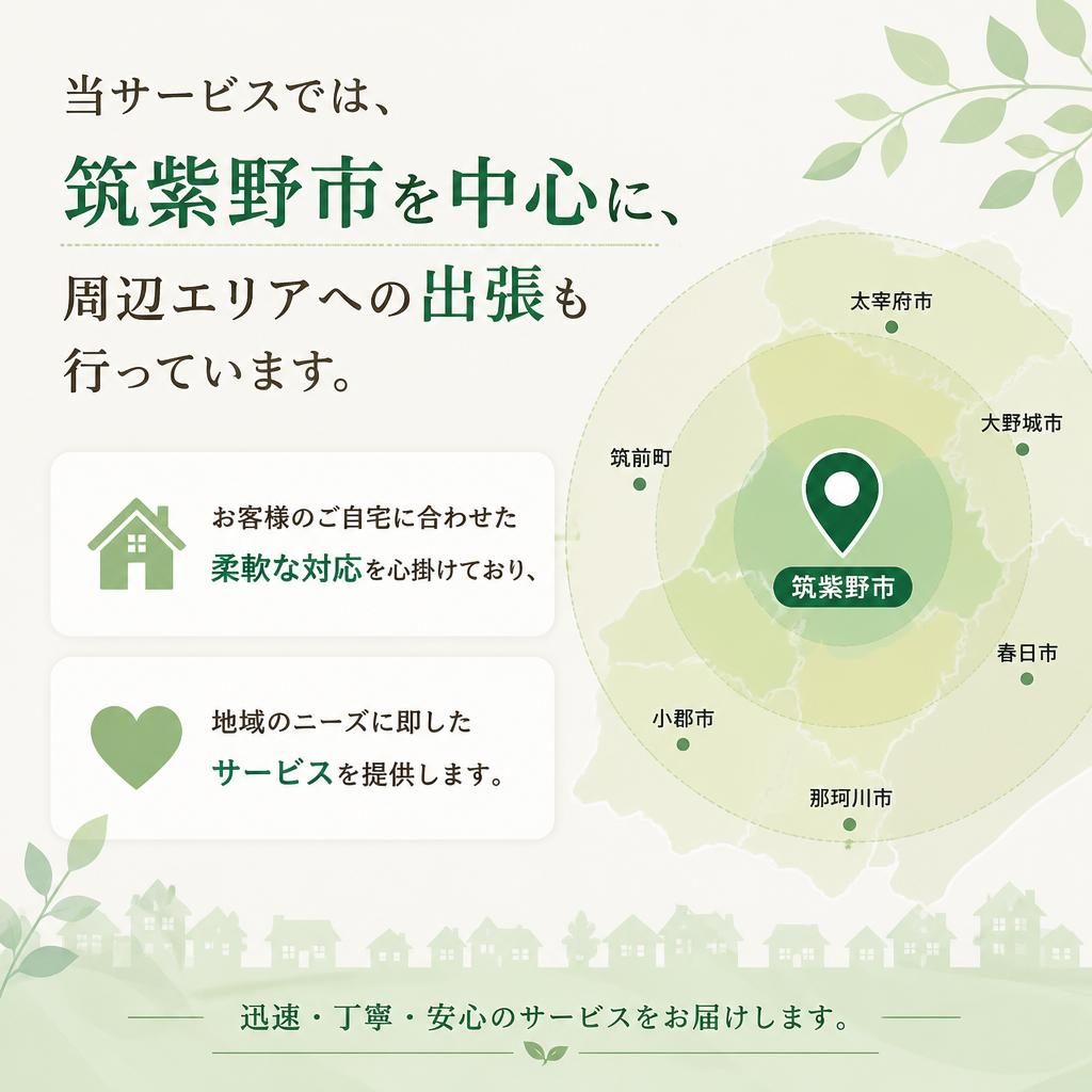 筑紫野市の対応エリア
