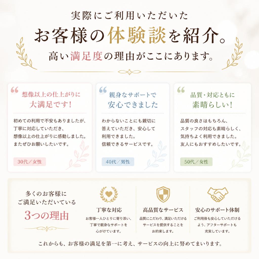 お客様の声