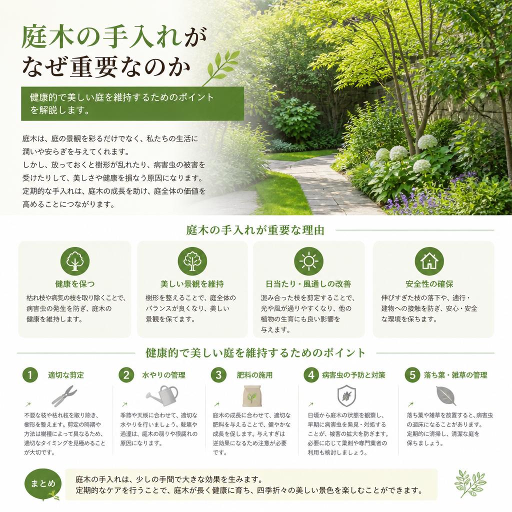 庭木手入れの重要性