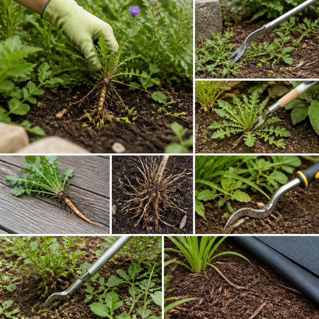 効果的な草取りと雑草除去の方法