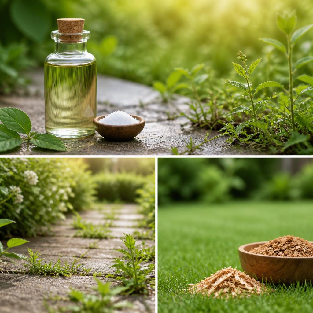天然素材を使用した安全な除草