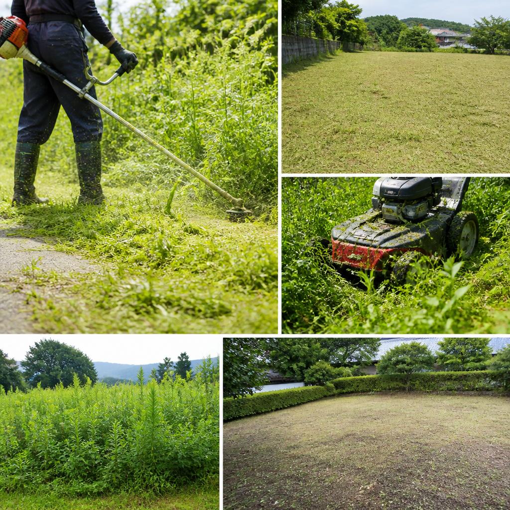 佐賀市における草刈りサービス