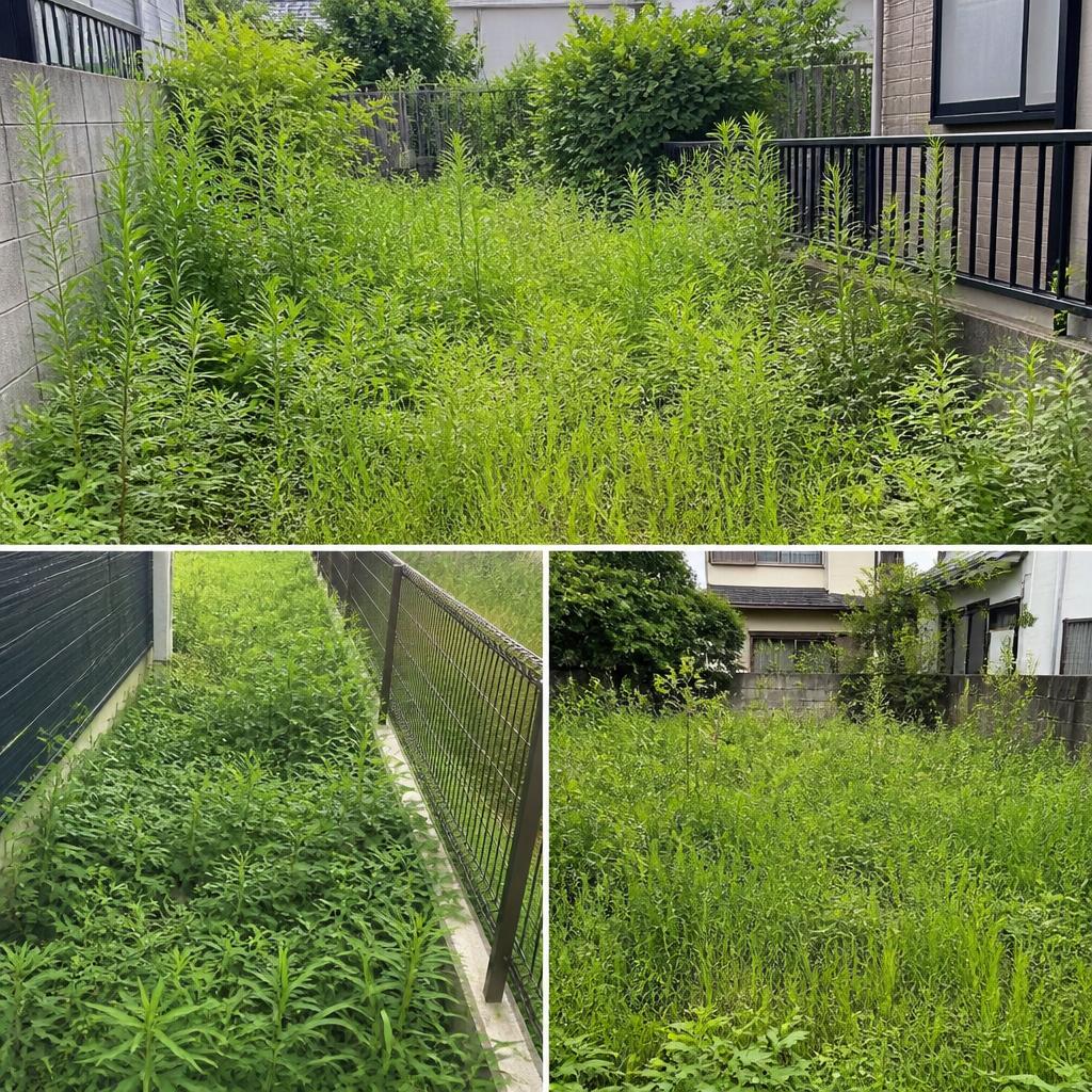 雑草対策はお任せ！