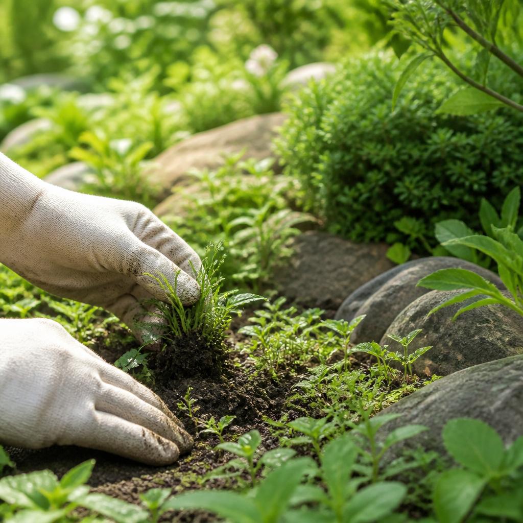 手作業による除草のメリット