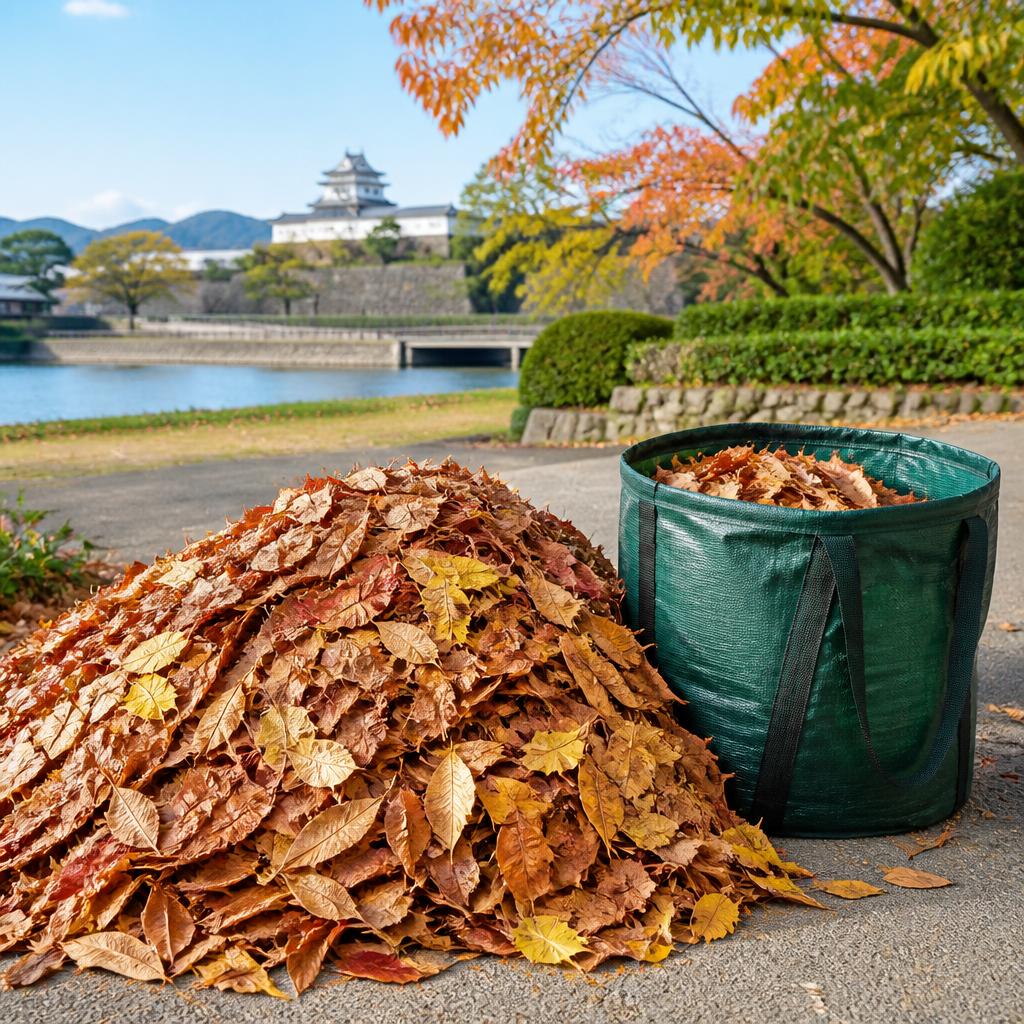 佐賀市で落葉をスッキリ処分！