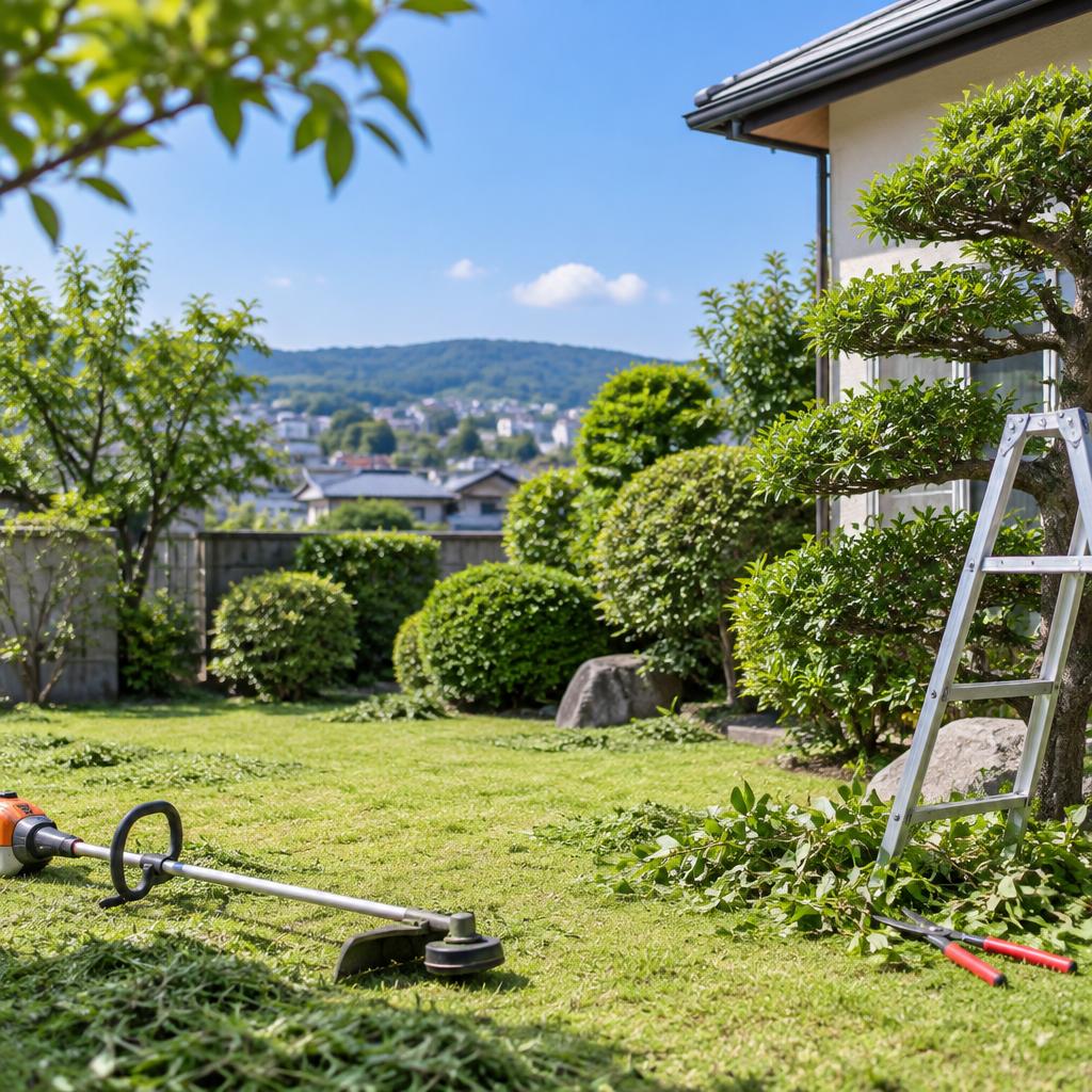 まずは無料見積もりから。庭のお悩みをご相談ください