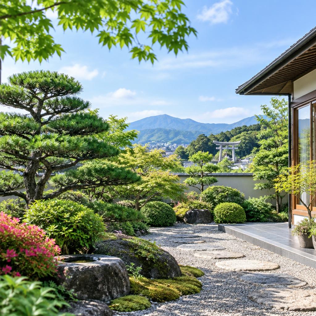 太宰府市の庭木を、もっと美しく。剪定から草刈りまで、理想のエクステリアづくりをお手伝いします。