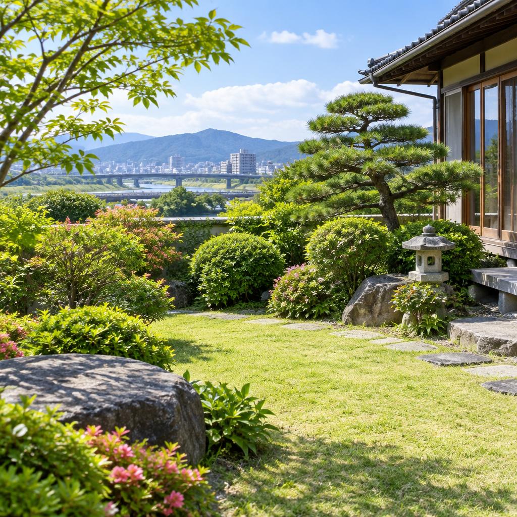 佐賀市の庭を、手作業で美しく丁寧に。草刈りから庭木の手入れまで、まずは無料見積もりで気軽にご相談ください。